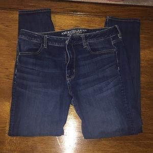 American eagle hi-rise jeggings, size 14 regular
